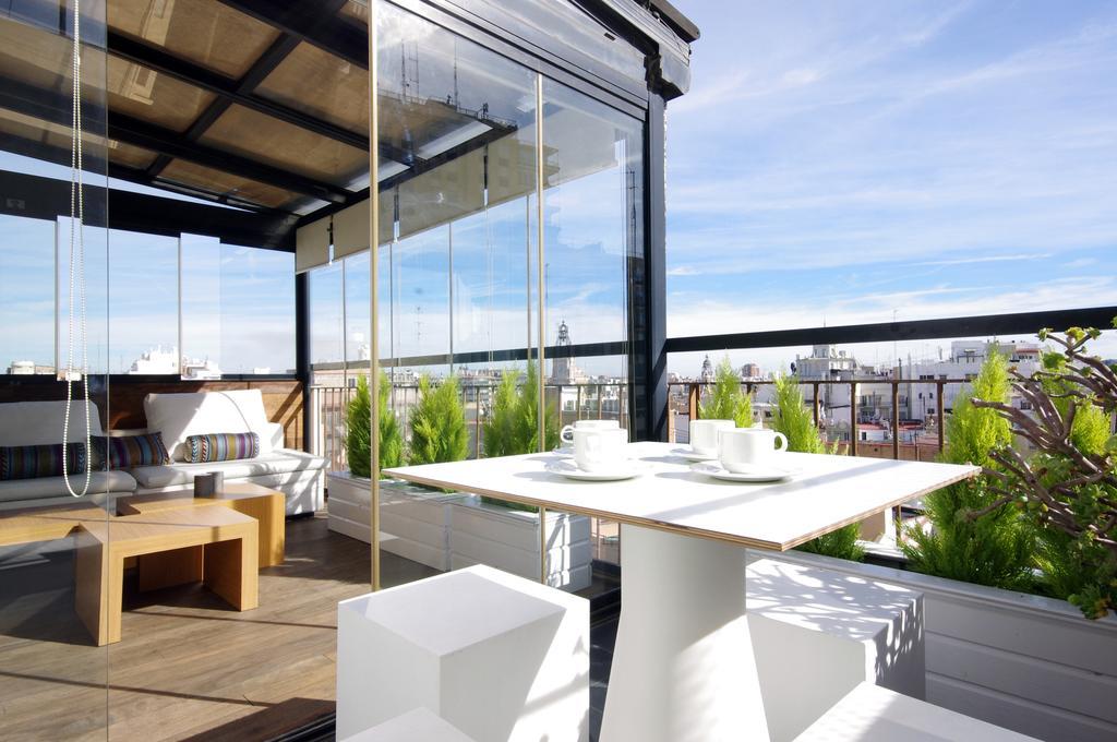 Vivaldi Penthouse Ayuntamiento Apartment Валенсия Стая снимка
